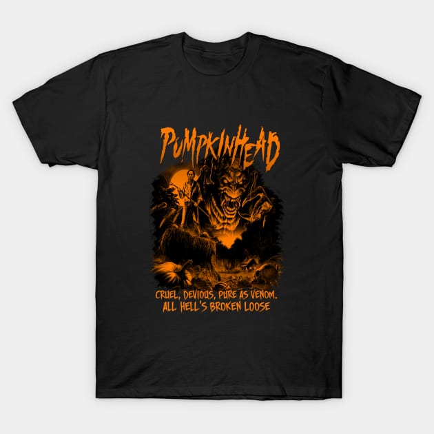 Pumpkinhead T-Shirt by The Dark Vestiary